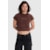 BABY T-SHIRT BASIC LOGO MARROM G