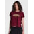 BABY TEE HOGWARTS HP X BAW BORDO M