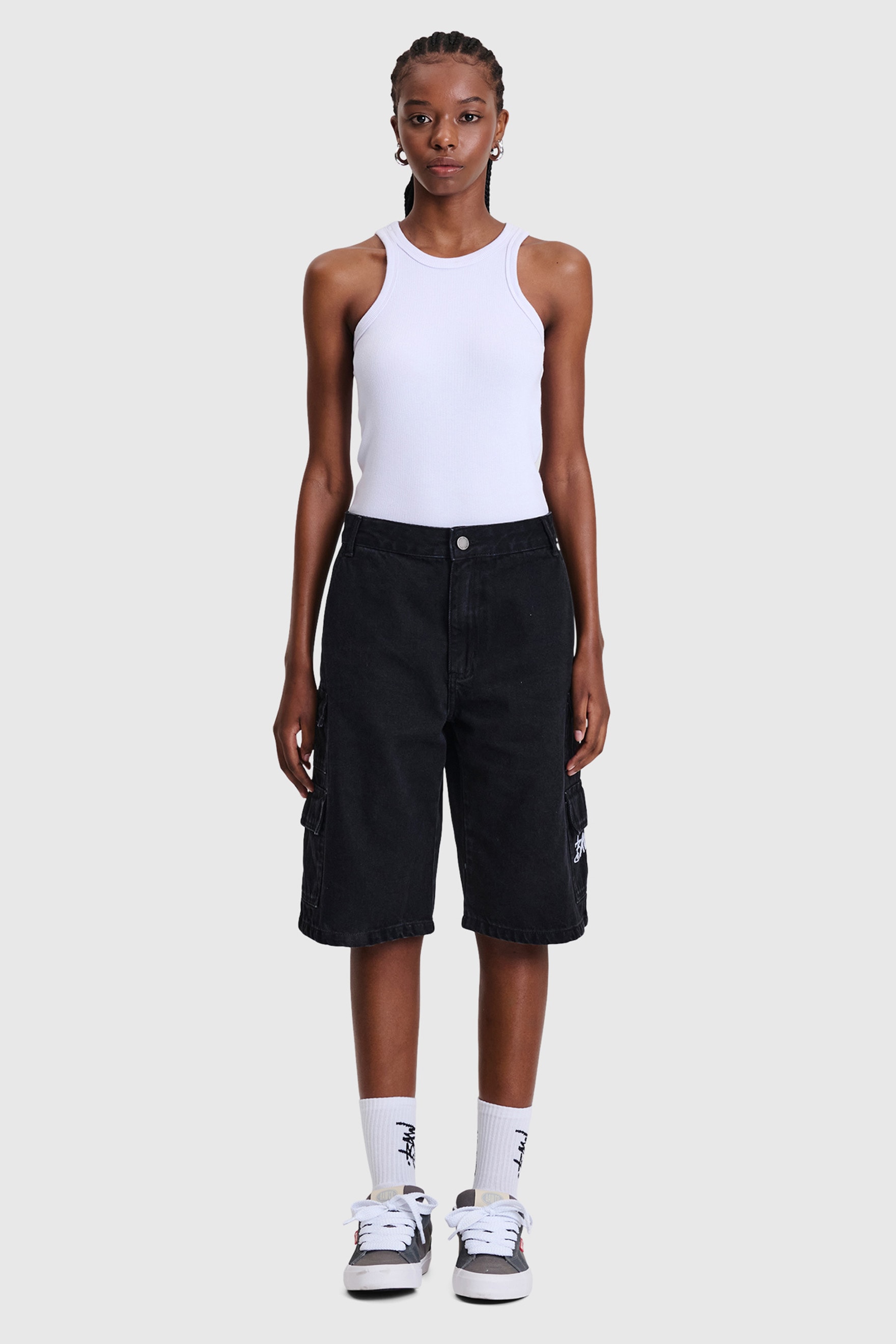 BERMUDA CARGO BAGGY BAW SUBSCRIPT