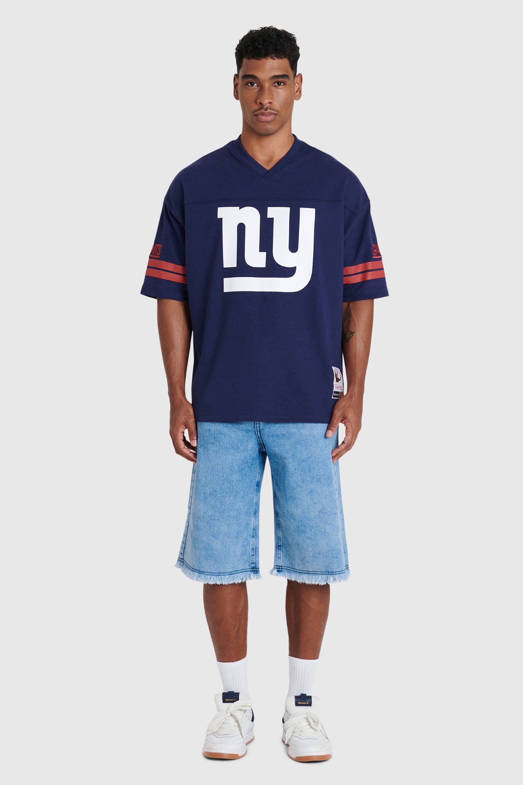 CAMISA BAW X MITCHELL E NESS X NFL NY GIANTS