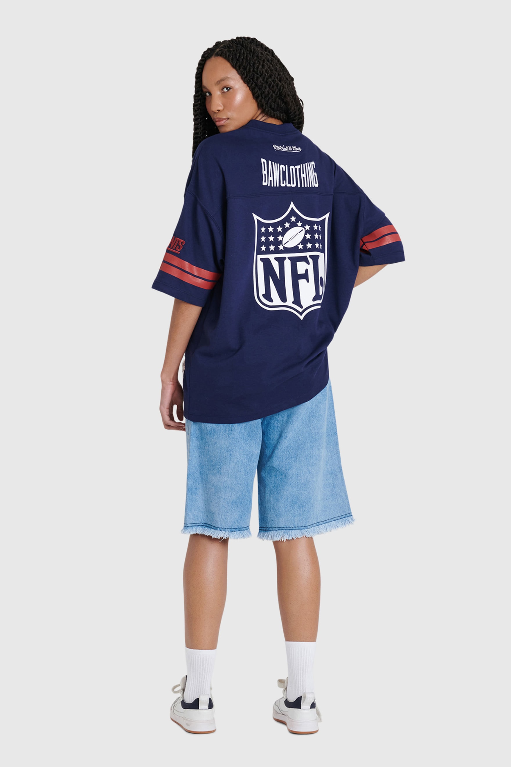 CAMISA BAW X MITCHELL E NESS X NFL NY GIANTS