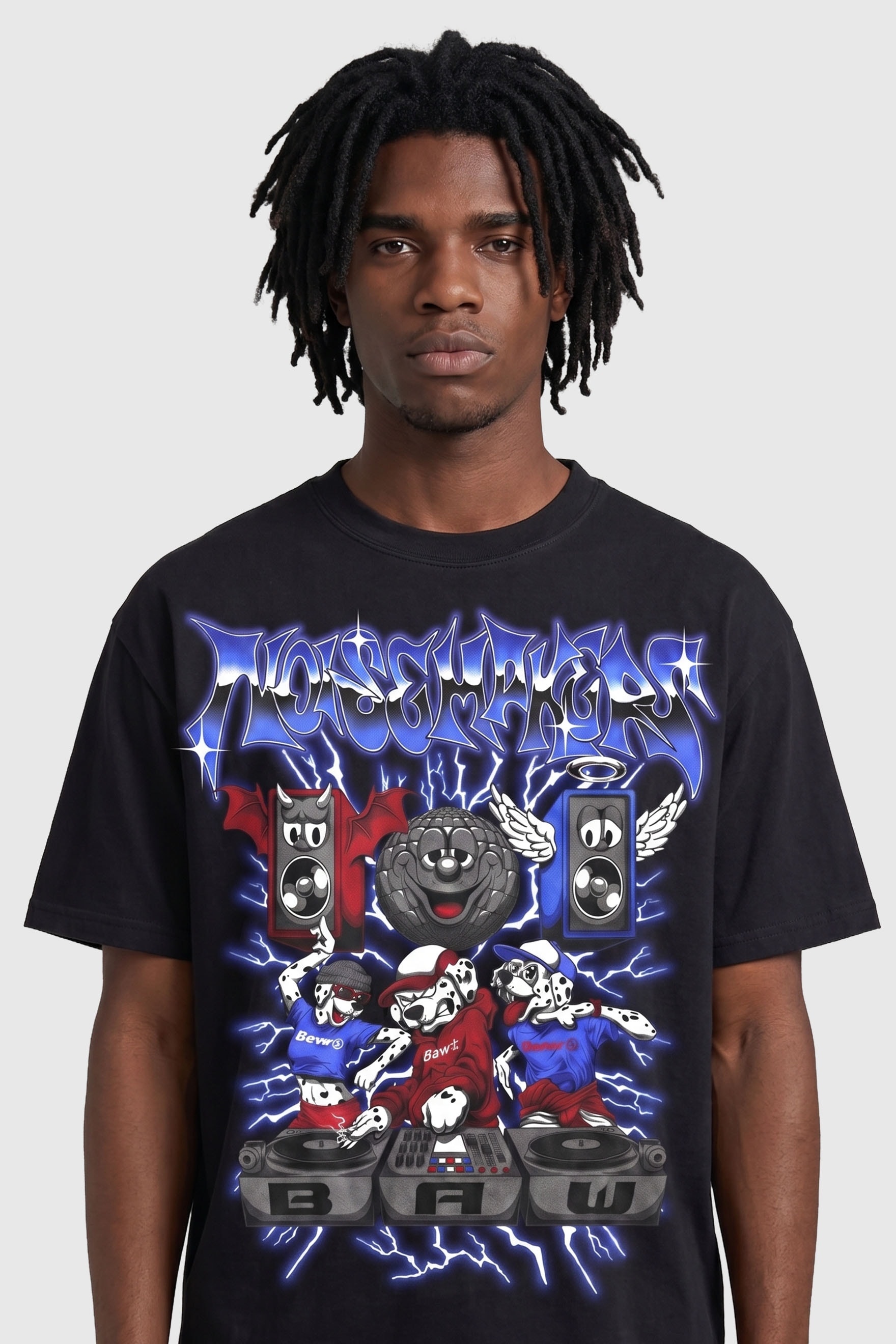 CAMISETA BOXY BAW DOGS SCRATCH