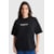 CAMISETA BOXY EARNED NOT GIVEN PRETO  G