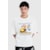 CAMISETA BOXY LEMBRANCINHA BAW & DESGOSTO OFF WHITE M
