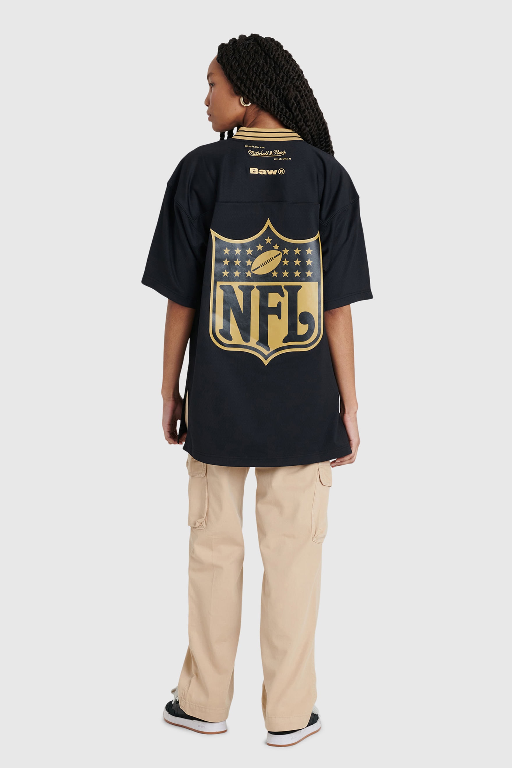 CAMISA BAW X MITCHELL E NESS X NFL NY GIANTS