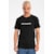 CAMISETA LOGO PRETO/BRANCO P