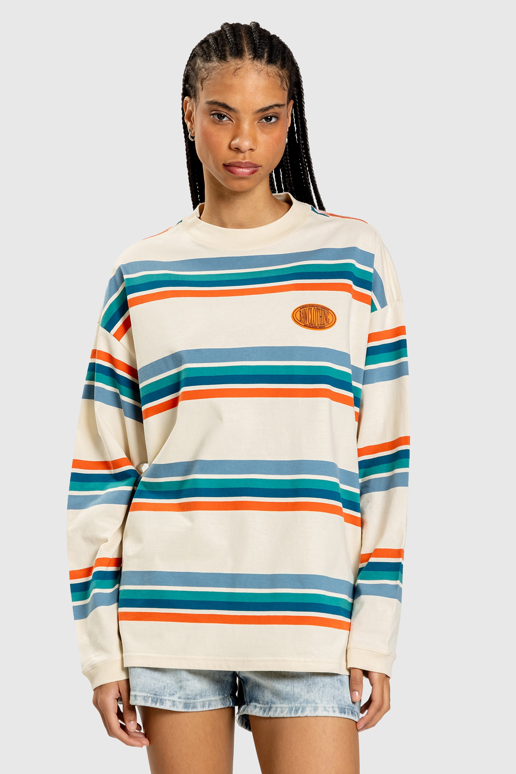 CAMISETA ML STRIPES AUTHENTIC