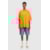CAMISETA NEW OVER SELF LOGO COLORS LARANJA M