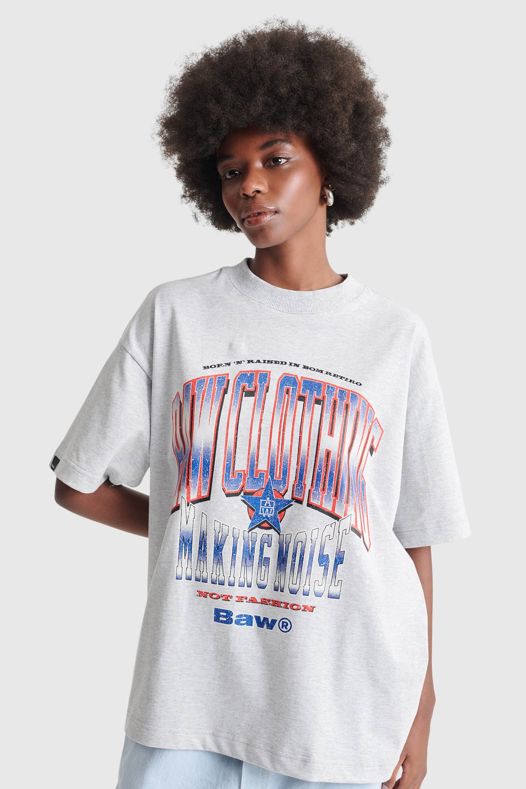 CAMISETA OVERSIZED BAW VINTAGE ARCH