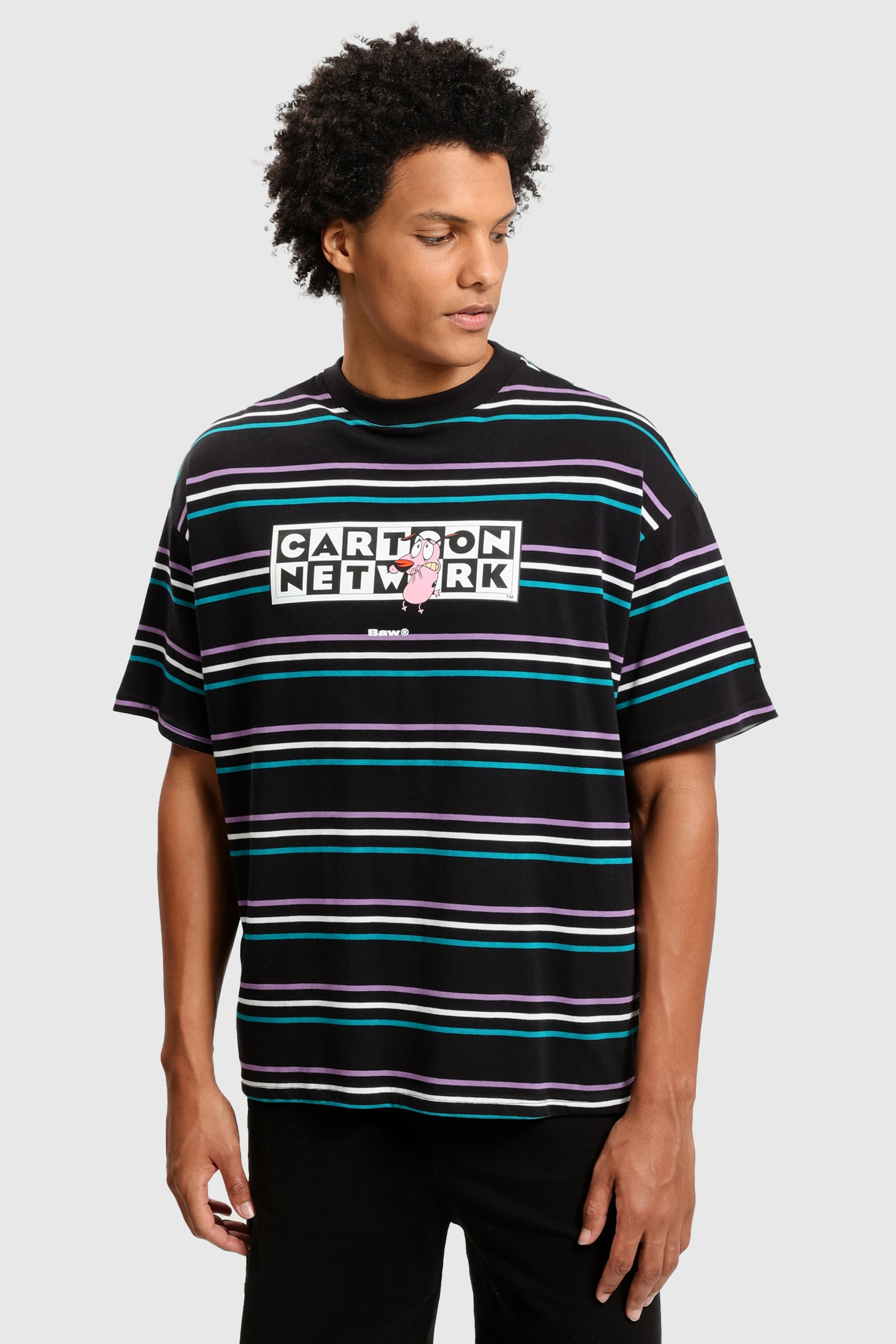 CAMISETA OVERSIZED COURAGE BAW X CARTOON
