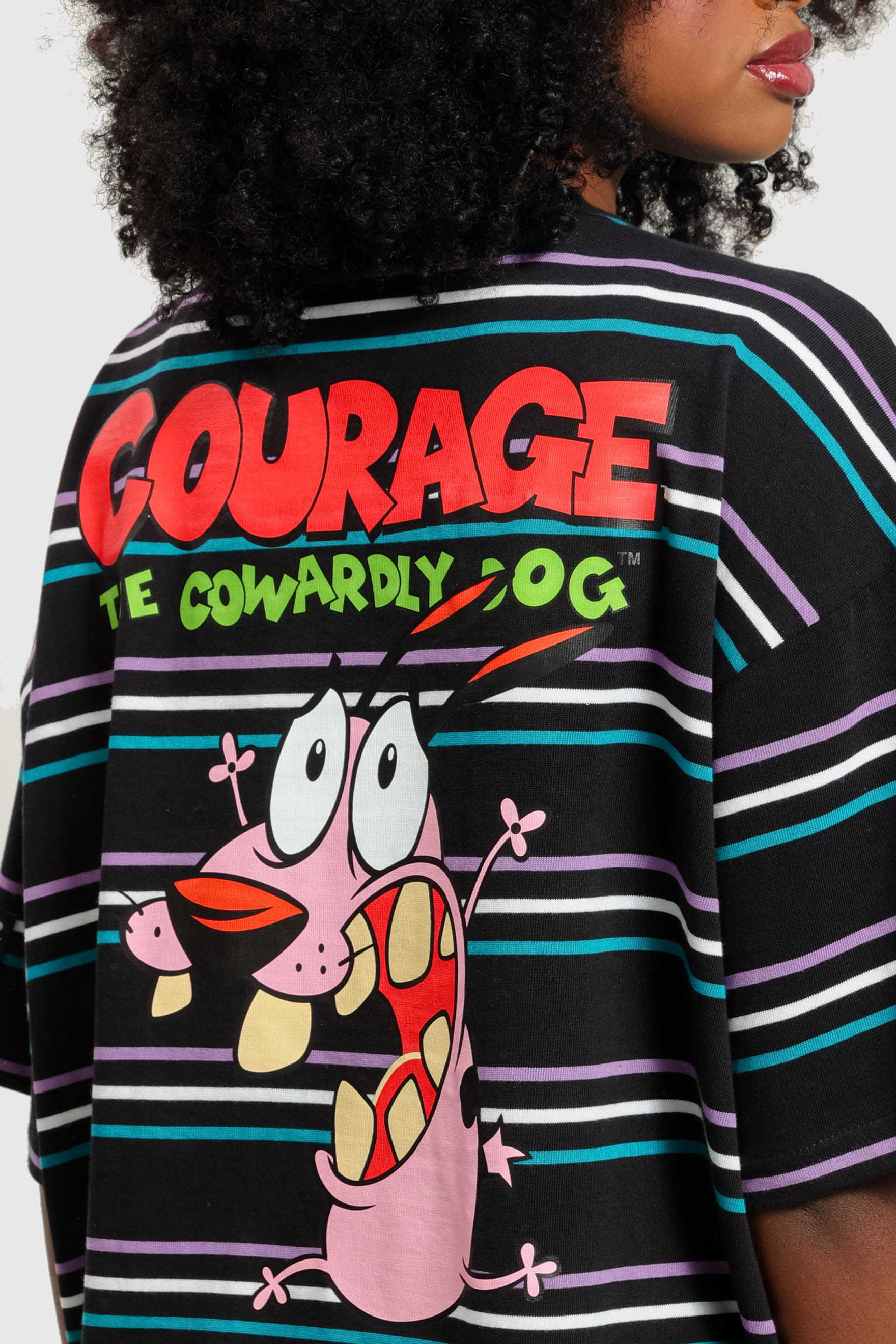 courage CAMISETA OVERSIZED COURAGE BAW X CARTOON