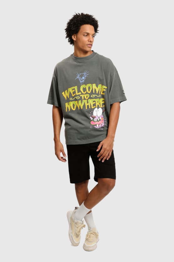 CAMISETA OVERSIZED HELP BAW X CARTOON