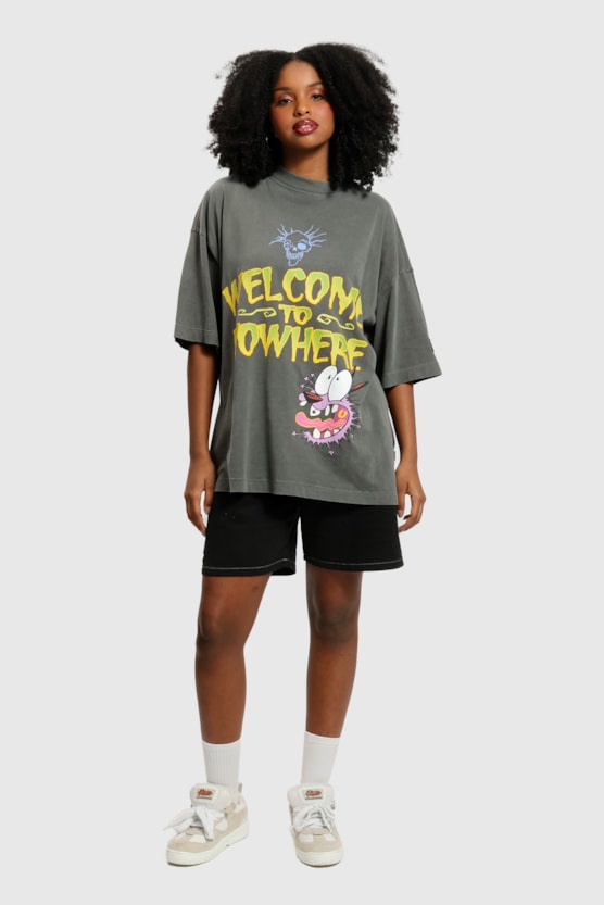 CAMISETA OVERSIZED HELP BAW X CARTOON