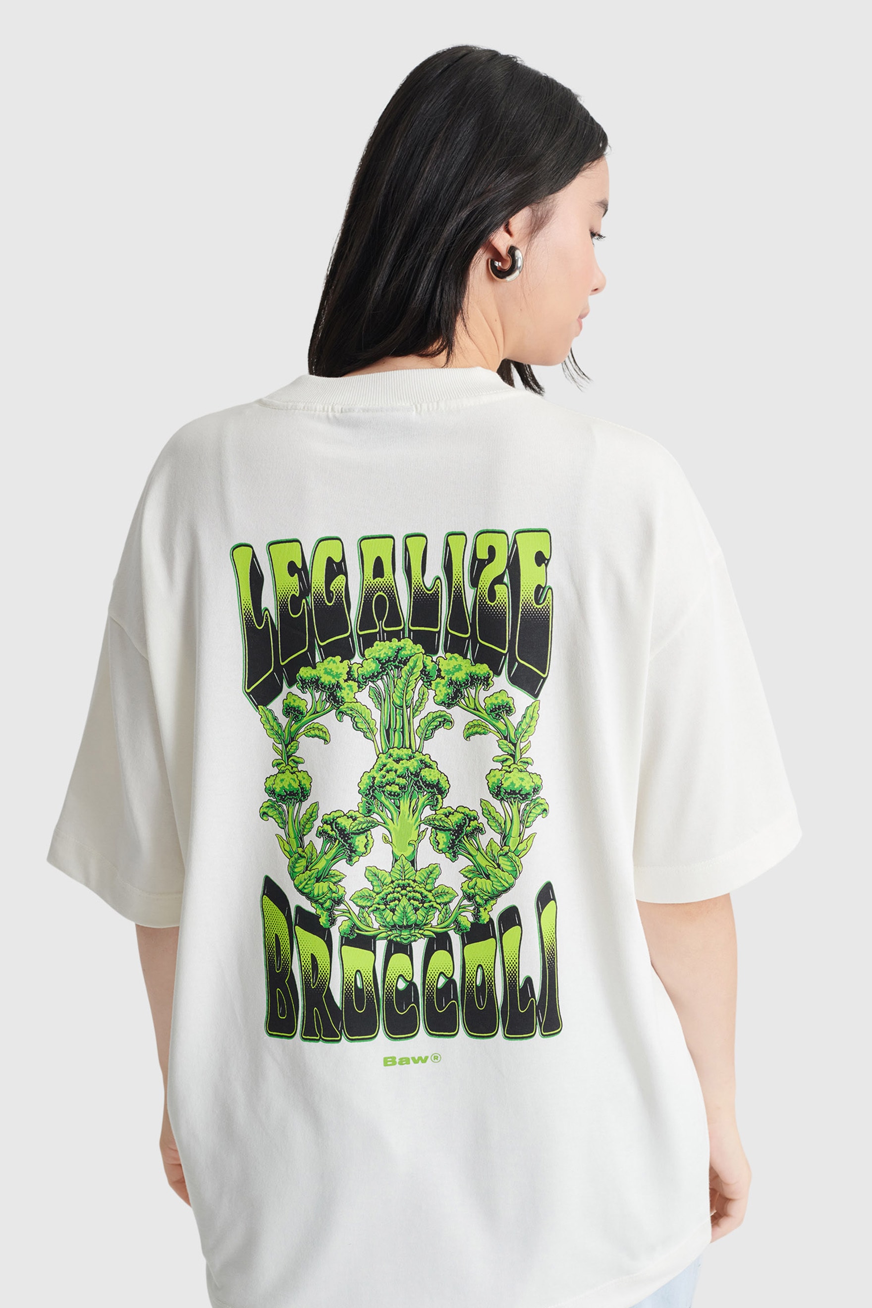 CAMISETA OVERSIZED LEGALIZE BROCCOLLI