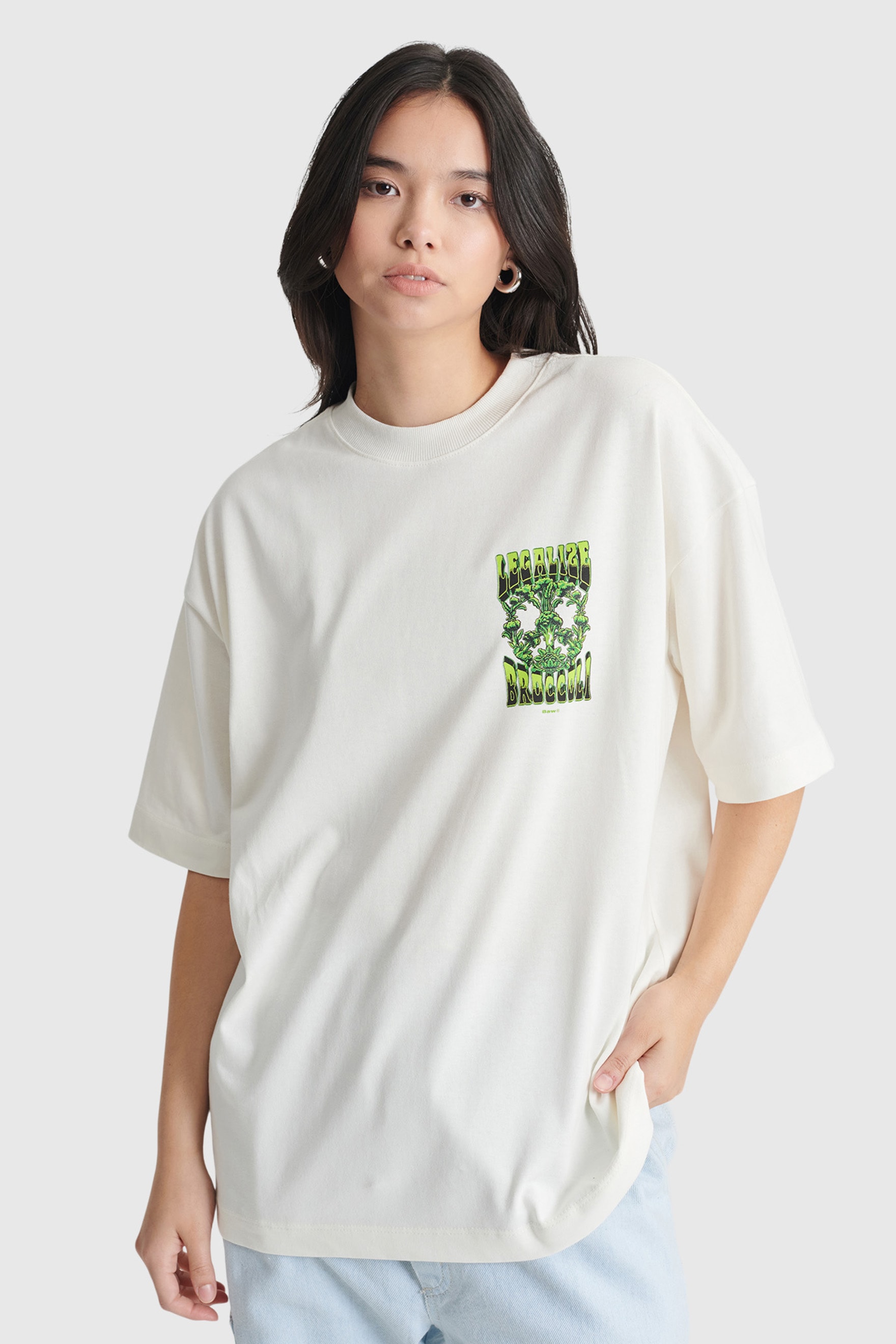 CAMISETA OVERSIZED LEGALIZE BROCCOLLI