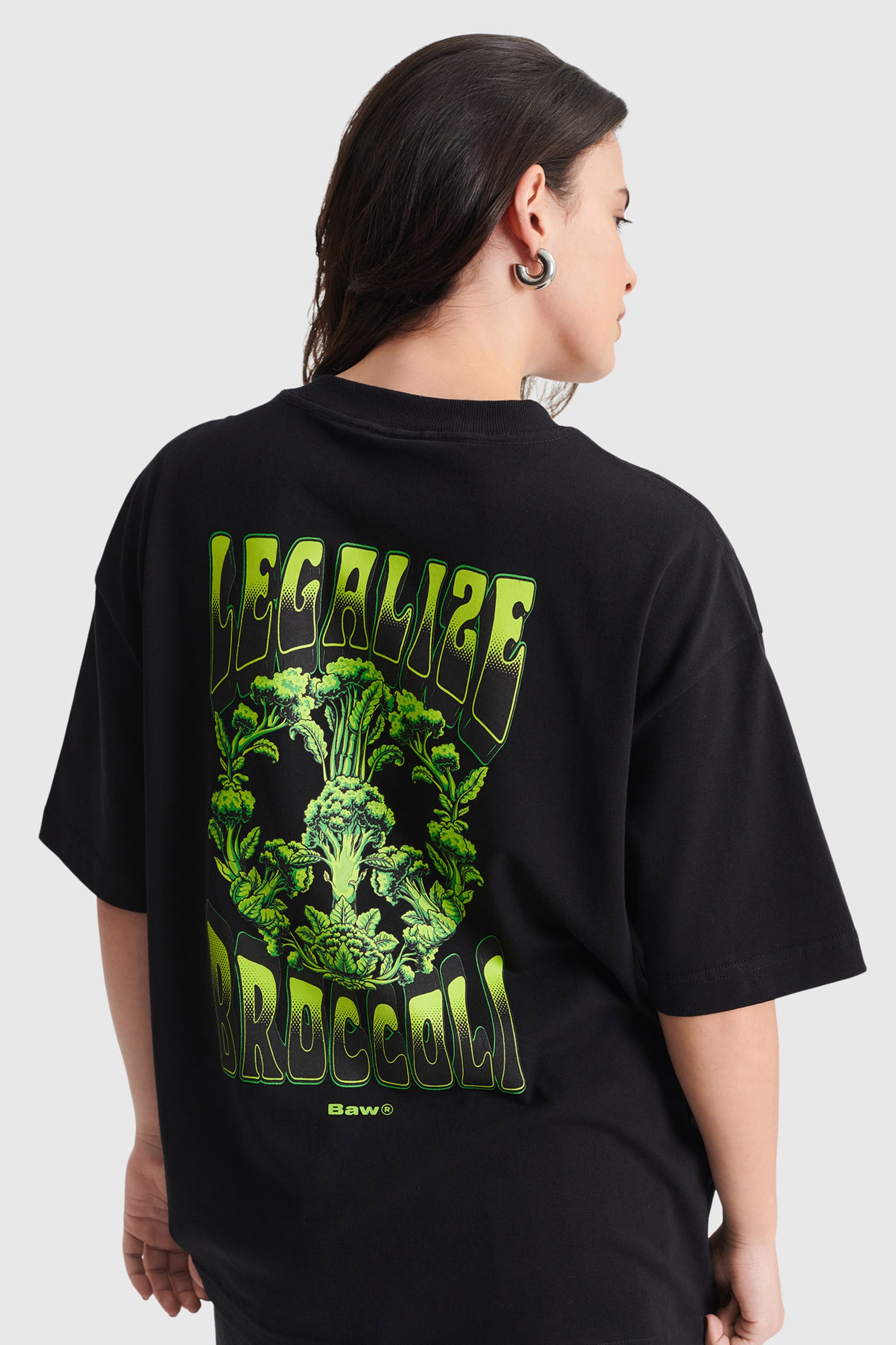 CAMISETA OVERSIZED LEGALIZE BROCCOLLI