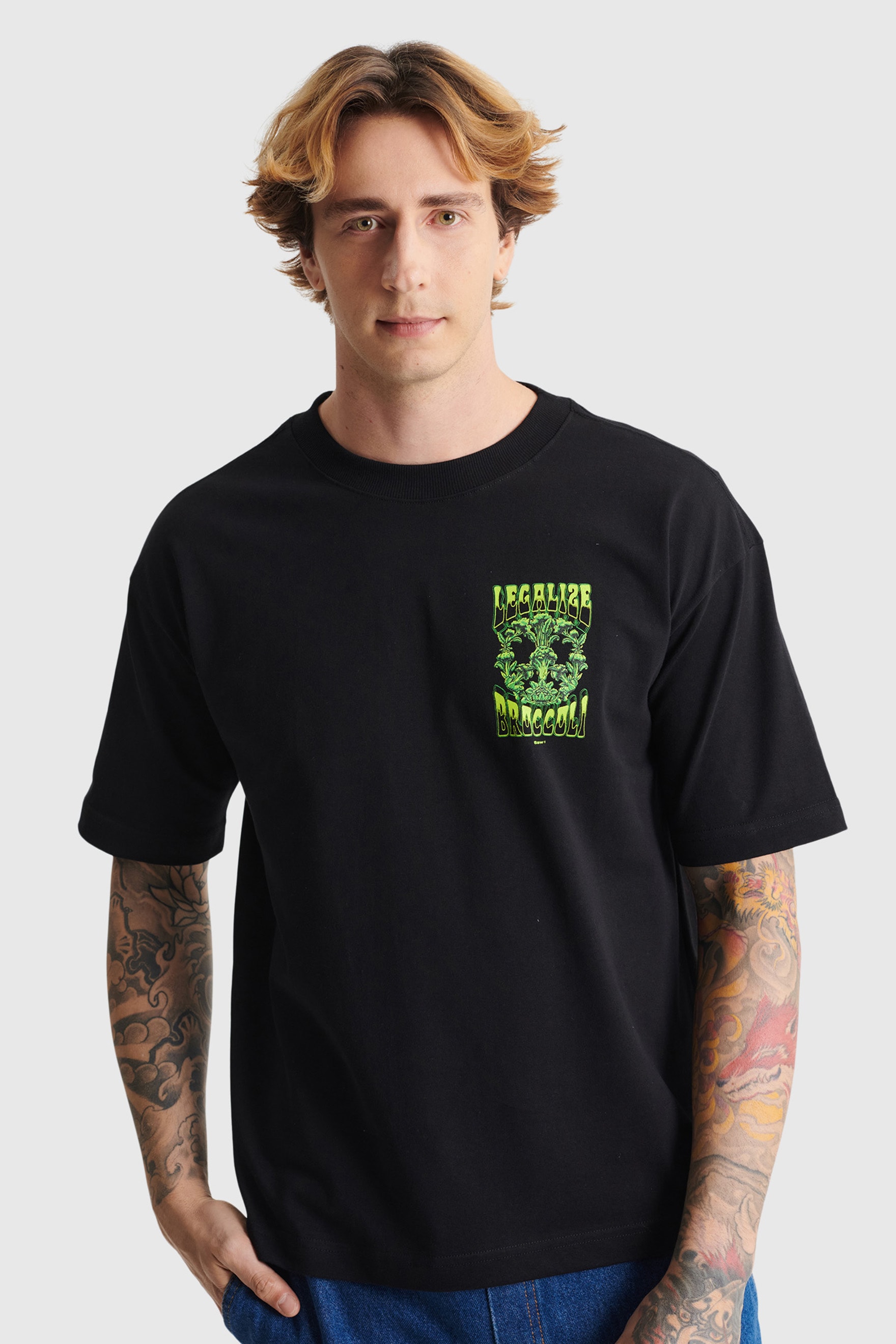 CAMISETA OVERSIZED LEGALIZE BROCCOLLI