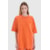 CAMISETA OVERSIZED LINUS LARANJA FLÚOR P