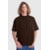 CAMISETA OVERSIZED PIMA MARROM P
