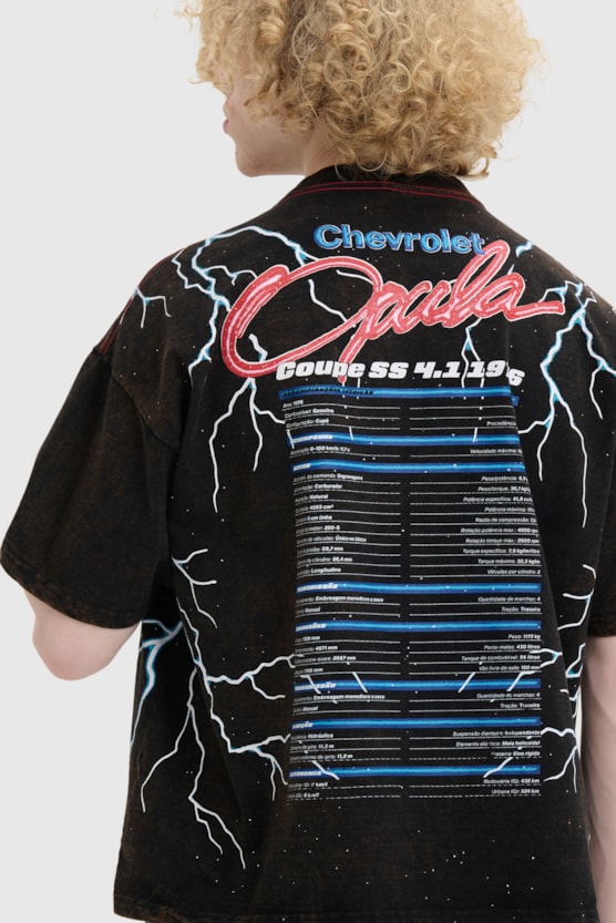 CAMISETA OVERSIZED THUNDER BAWXCHEVROLET