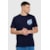CAMISETA REGULAR BAW JUST BE AZUL MARINHO M