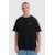 CAMISETA REGULAR HEAVY PATCH LOGO PRETO P