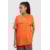 CAMISETA REGULAR SELFIE COLORS ON LARANJA QUEIMADO GG