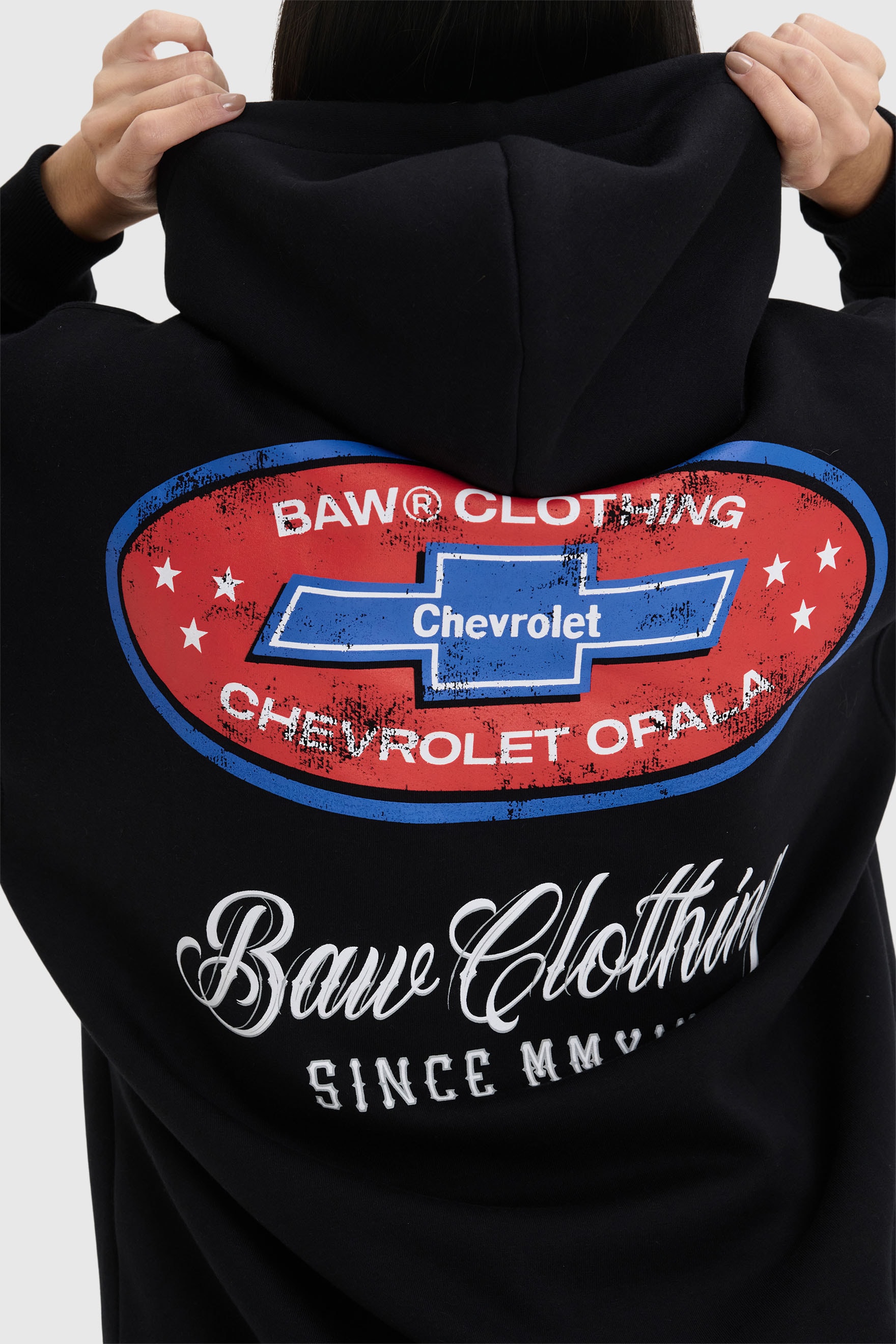 HOODIE OVERSIZED BAW X CHEVROLET