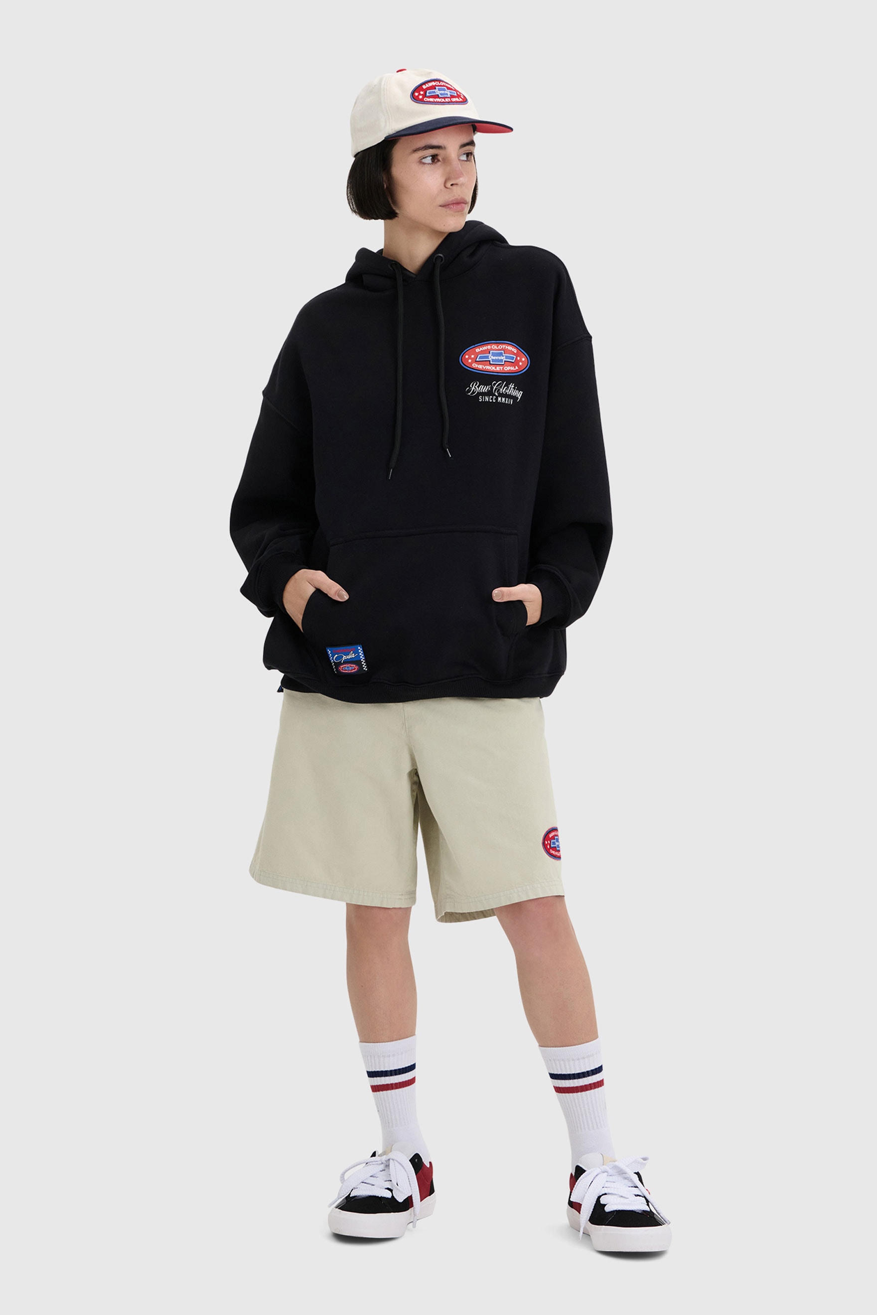 HOODIE OVERSIZED BAW X CHEVROLET