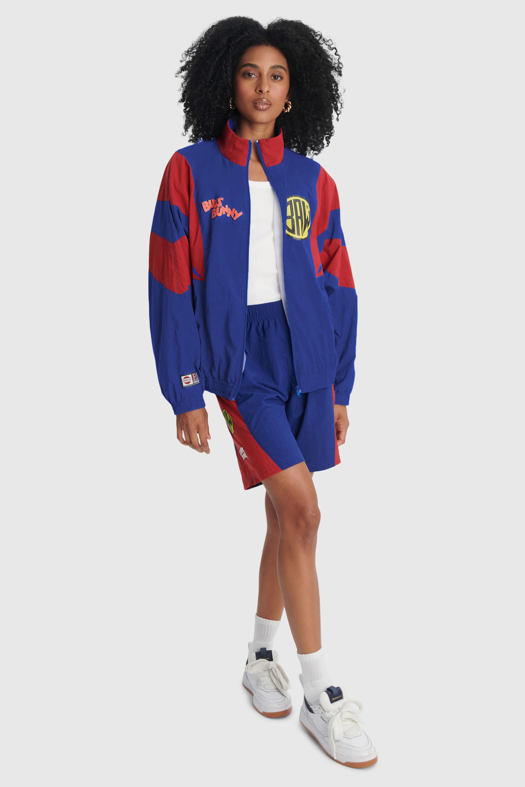 バグズ・バニー ダフィー・ダック ジャケット Jaqueta Vintage Bugs Bunny Baw X Looney 0085742 - Original