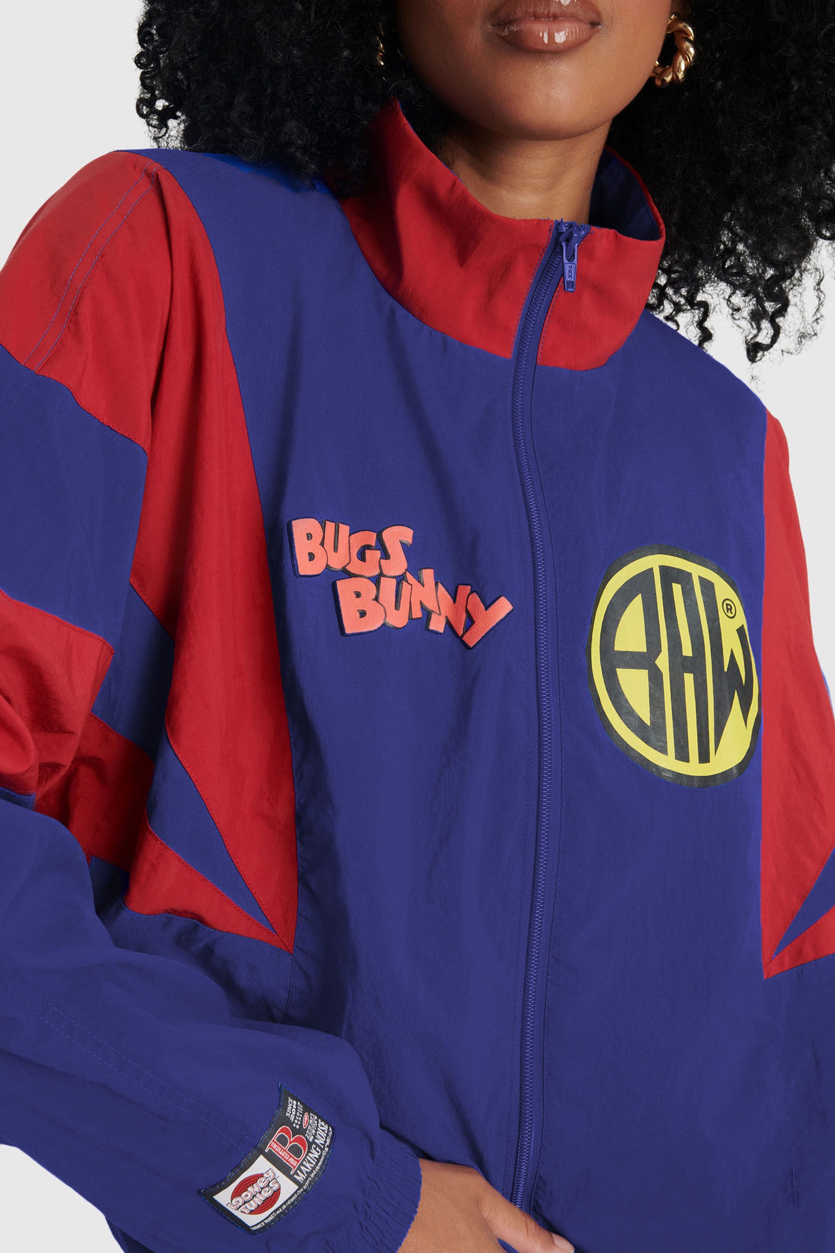バグズ・バニー ダフィー・ダック ジャケット Jacket Vintage Bugs Bunny Baw X Looney | Parcelamento sem juros