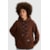 MOLETOM BASIC LABEL MARROM CLARO P