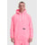 MOLETOM HOODIE BAW TAG ROSA FLÚOR  M