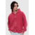 MOLETOM HOODIE ZIP DESTROYED VERMELHO STONED M