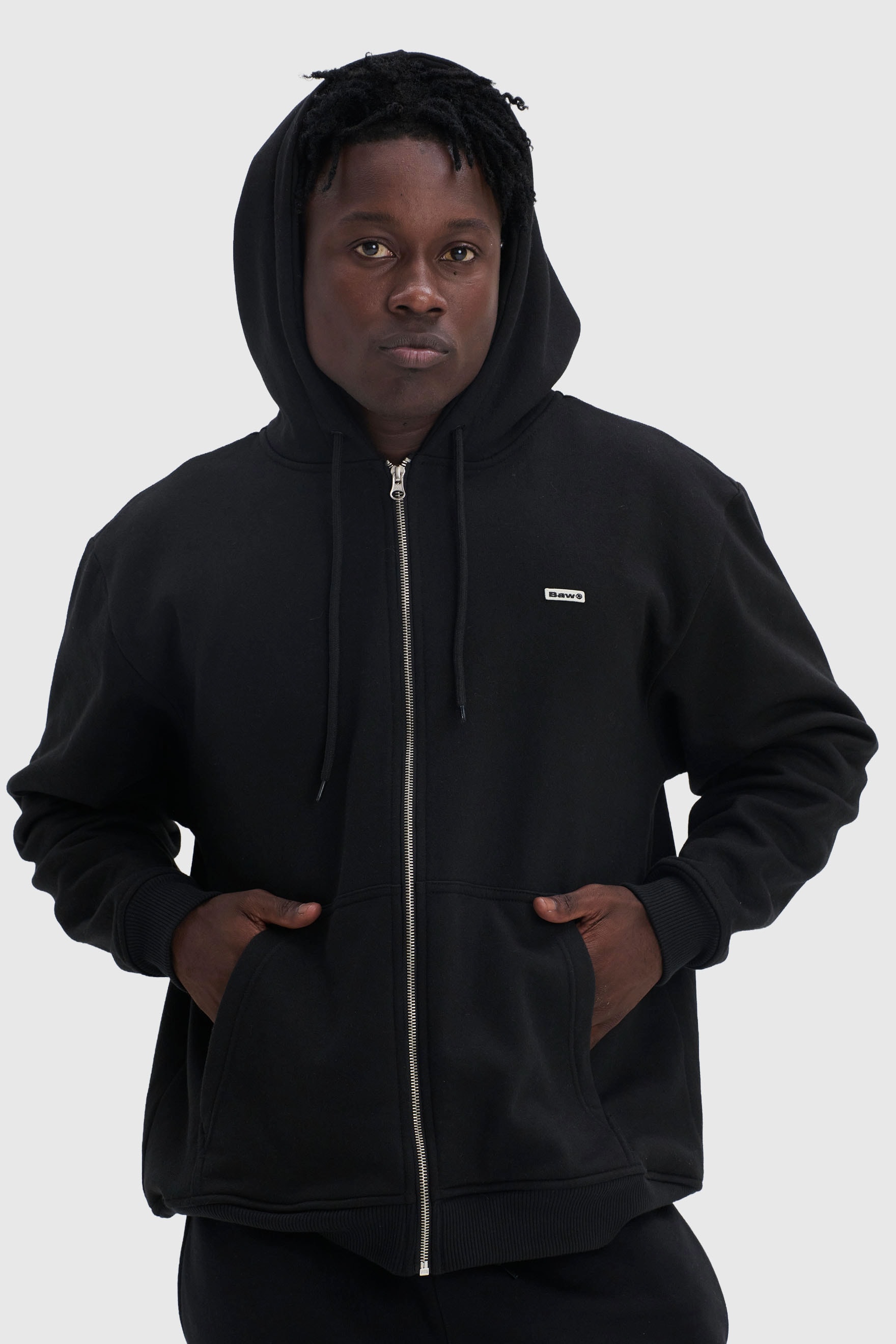 MOLETOM HOODIE ZIP PATCH LOGO