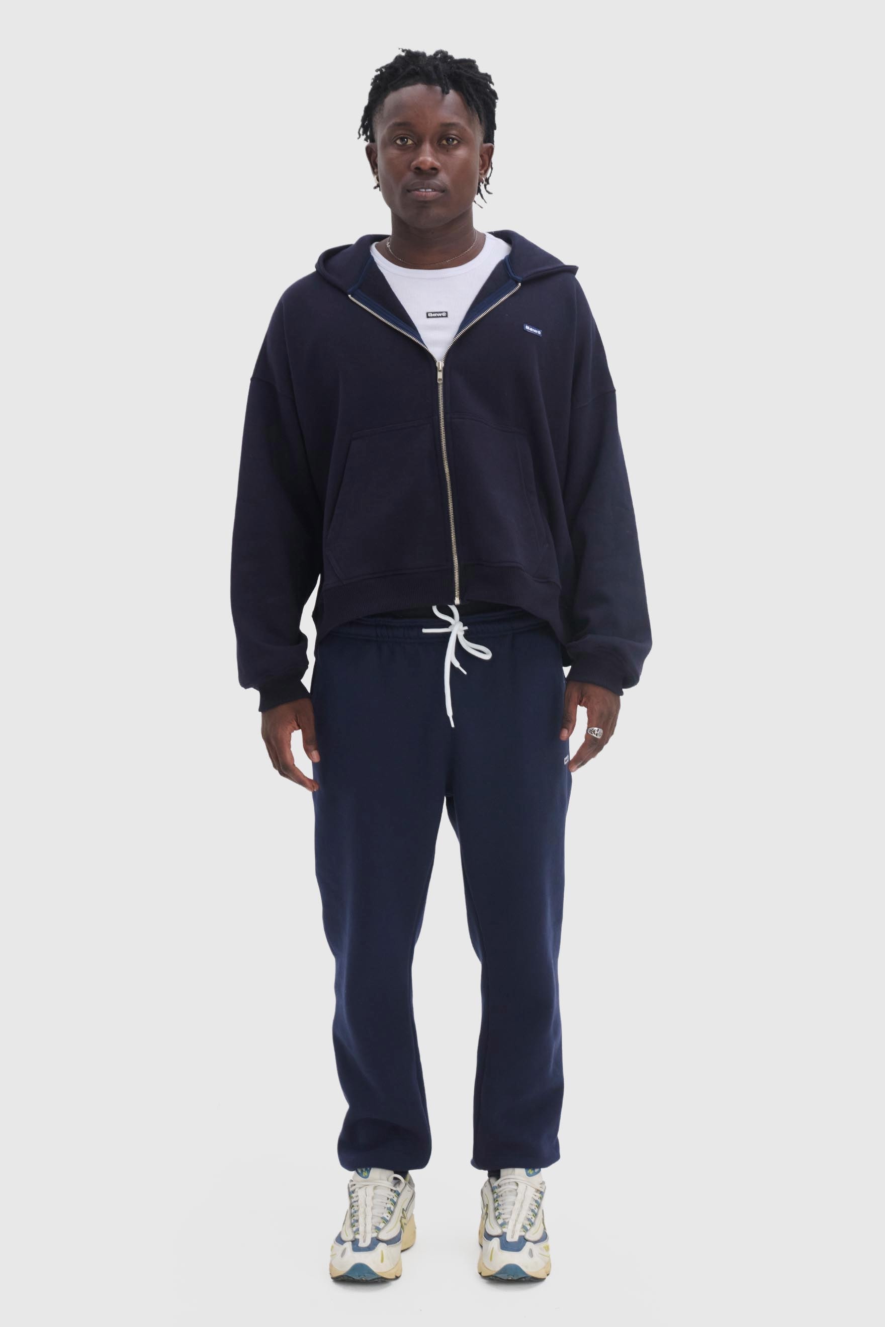 MOLETOM HOODIE ZIP PATCH LOGO
