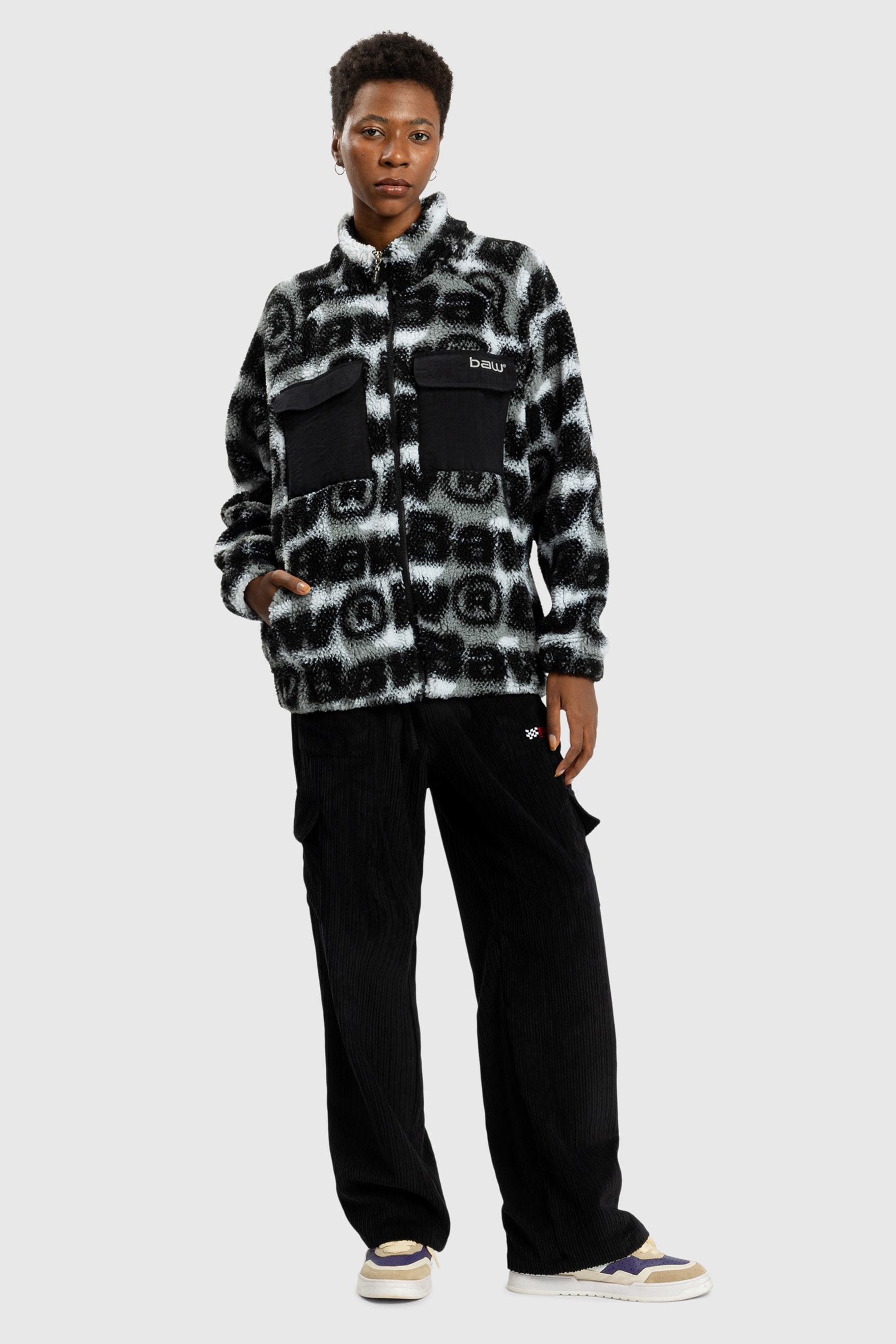 PULLOVER SHERPA HALF TONE