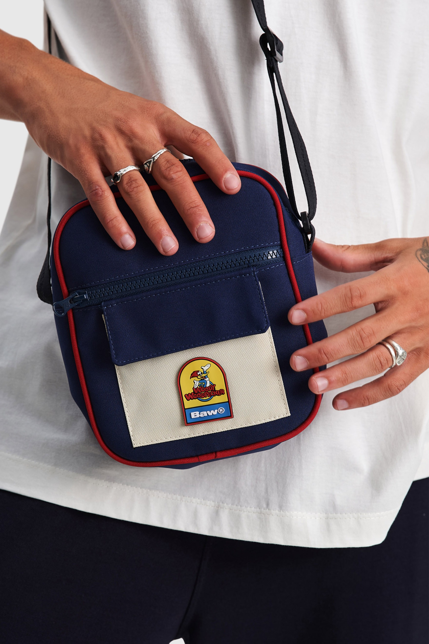 SHOULDER BAG ZIPPER BAW X SMILEY